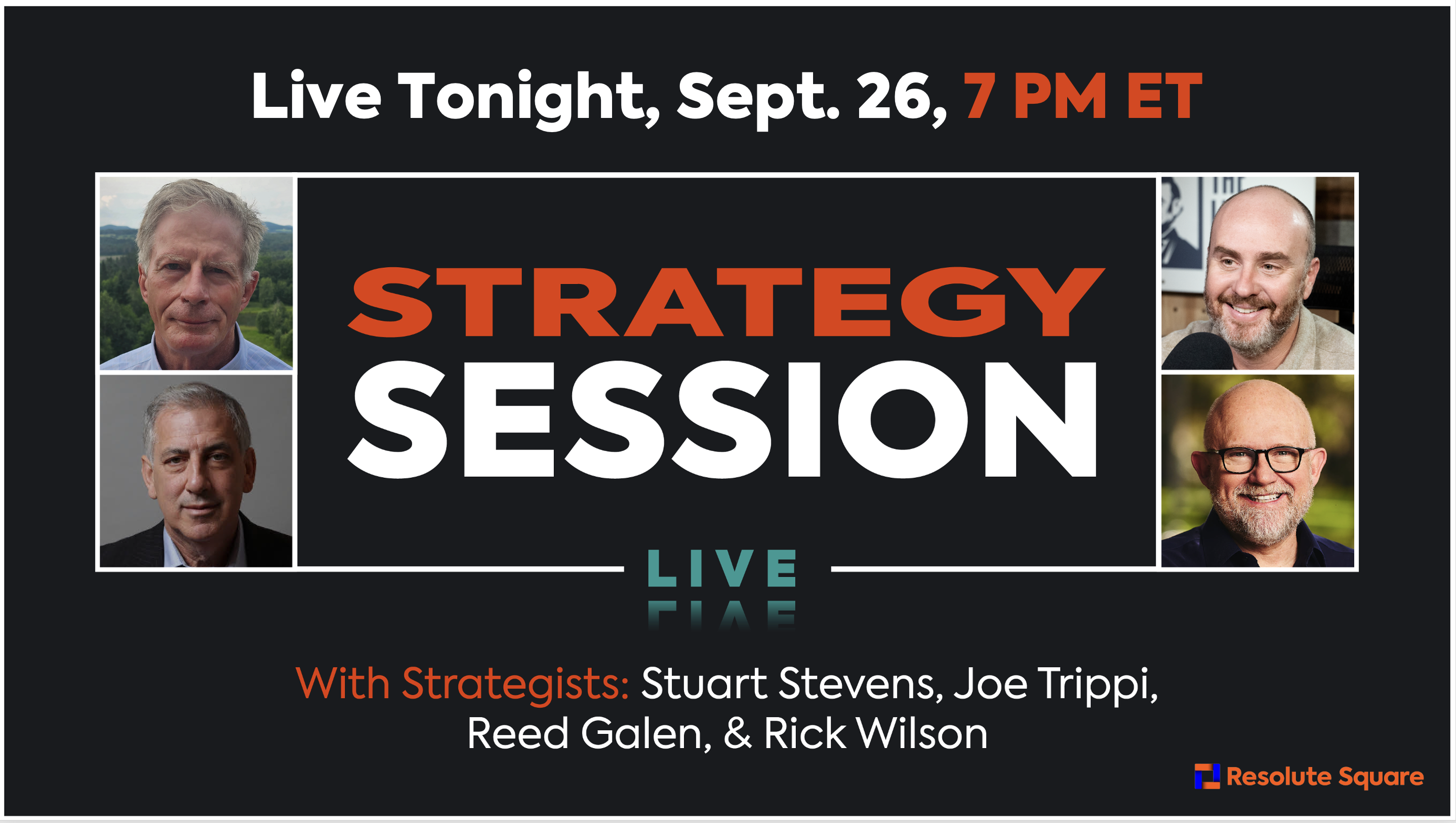 Strategy Session LIVE: GOP (Debate) Preppers and the Shutdown